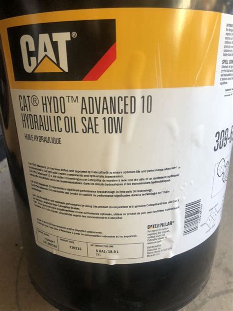 caterpillar skid steer hydraulic oil|cat forklift hydraulic fluid.